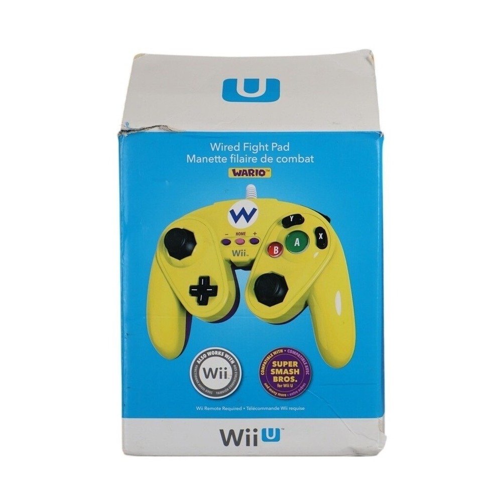Nintendo Wii PDP Wario Wired Fight Pad Classic‎ Controller PDP